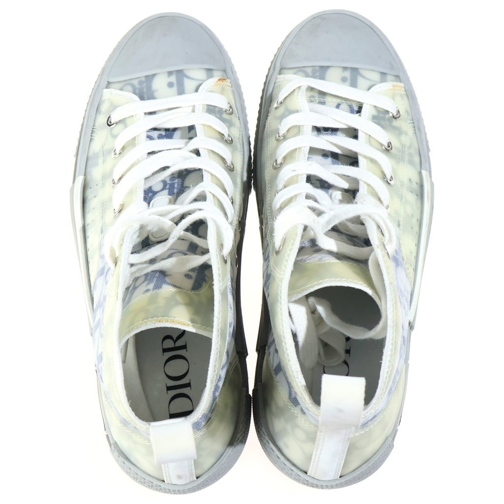 DIOR(ディオール) B23 オブリーク ハイカットスニーカー ホワイト