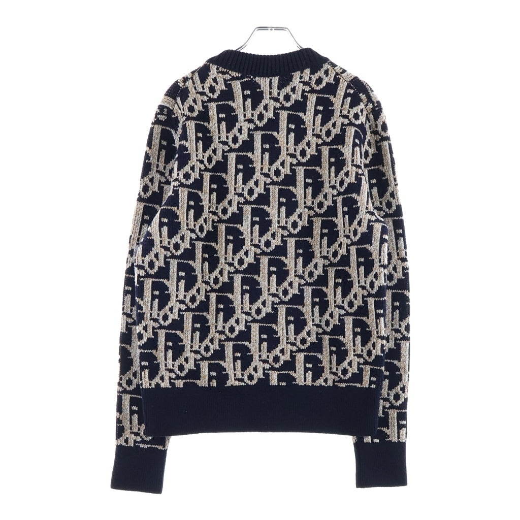 DIOR(ディオール) オブリーク クルーネックニット セーター ネイビー 193M638AT393