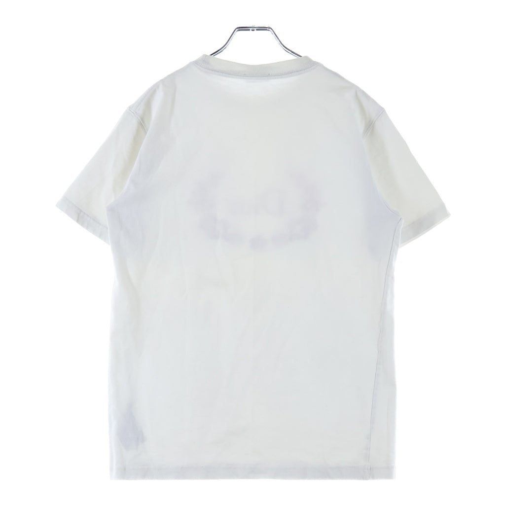DIOR(ディオール) ロゴ刺繍 半袖Tシャツ カットソー ホワイト 313J696A0554
