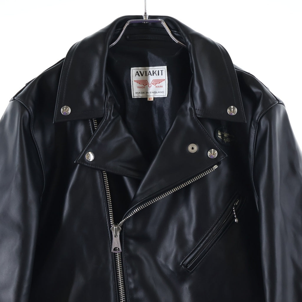 Lewis Leathers(ルイスレザー) 441T タイトフィットロング丈 サイクロン レザージャケット ブラック
