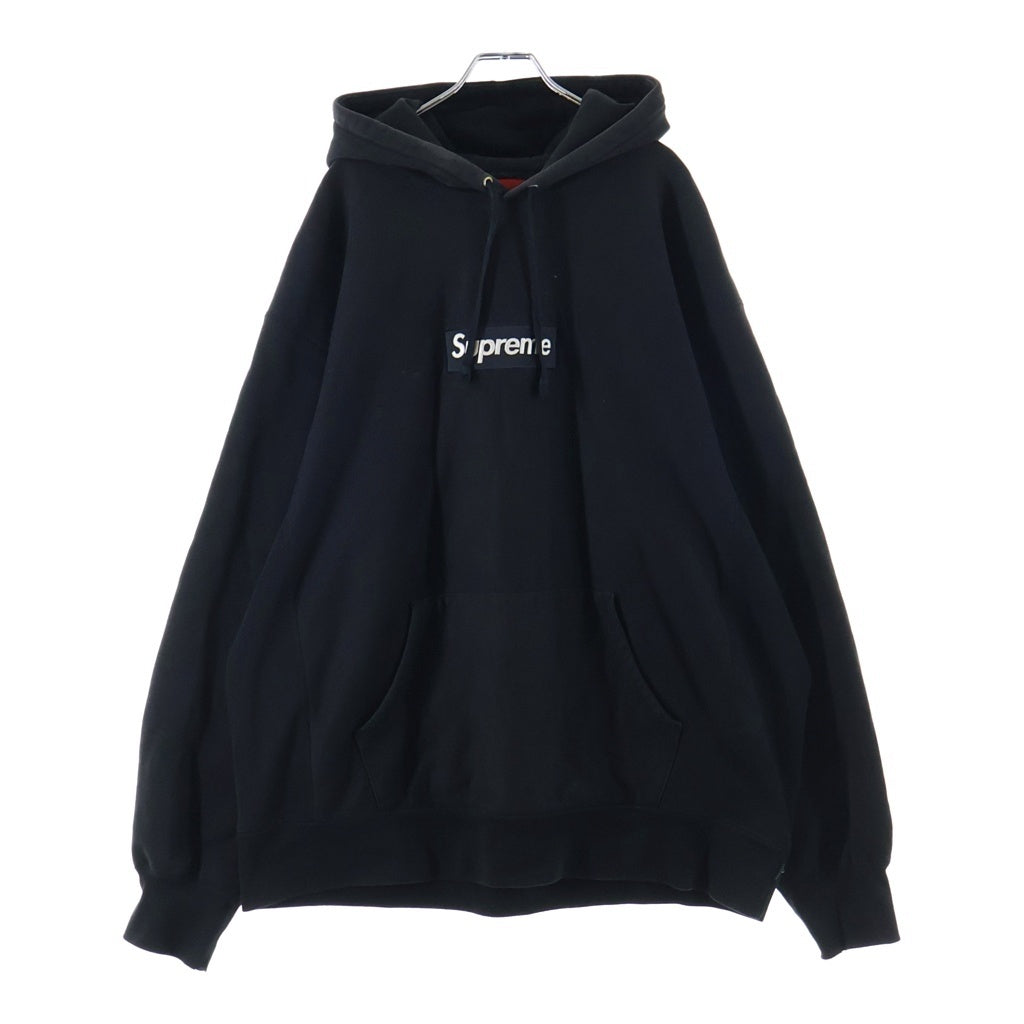 SUPREME(シュプリーム) 21AW Box Logo Hooded Sweatshirt ボックスロゴ プルオーバースウェットパーカー フーディー ブラック