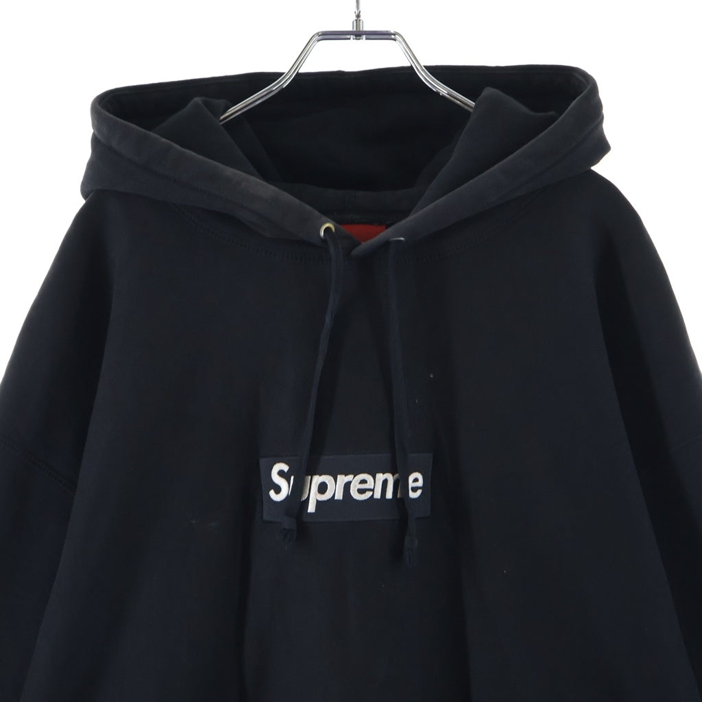 SUPREME(シュプリーム) 21AW Box Logo Hooded Sweatshirt ボックスロゴ プルオーバースウェットパーカー フーディー ブラック