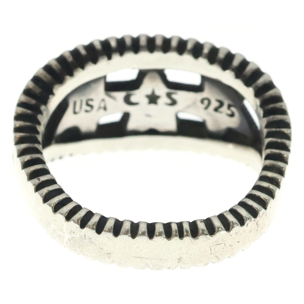 CODY SANDERSON(コディーサンダーソン) 3STAR CUT OUT RING 指輪 シルバー