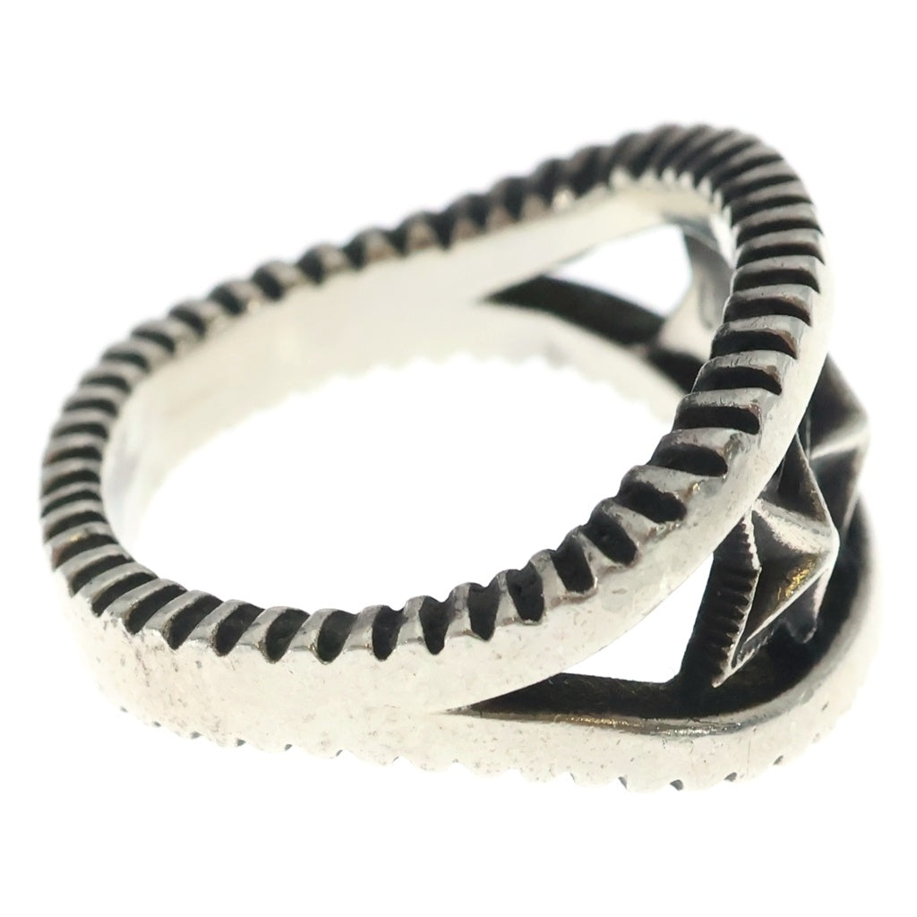 CODY SANDERSON(コディーサンダーソン) 3STAR CUT OUT RING 指輪 シルバー