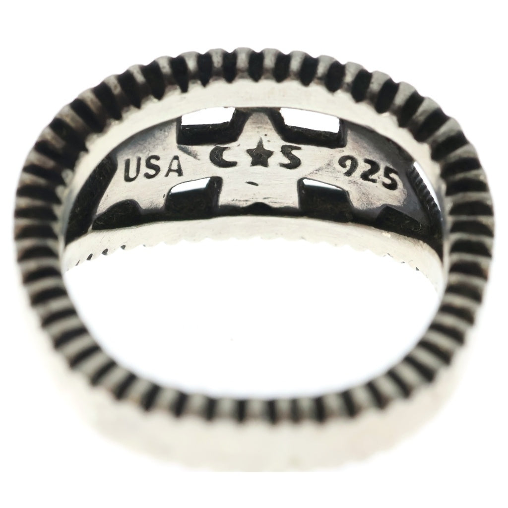 CODY SANDERSON(コディーサンダーソン) 3STAR CUT OUT RING 指輪 シルバー