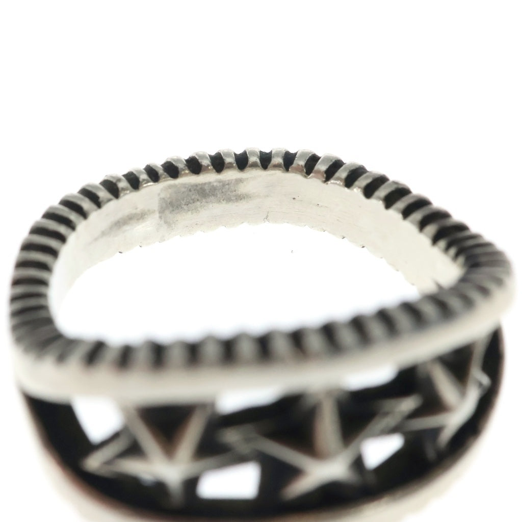 CODY SANDERSON(コディーサンダーソン) 3STAR CUT OUT RING 指輪 シルバー