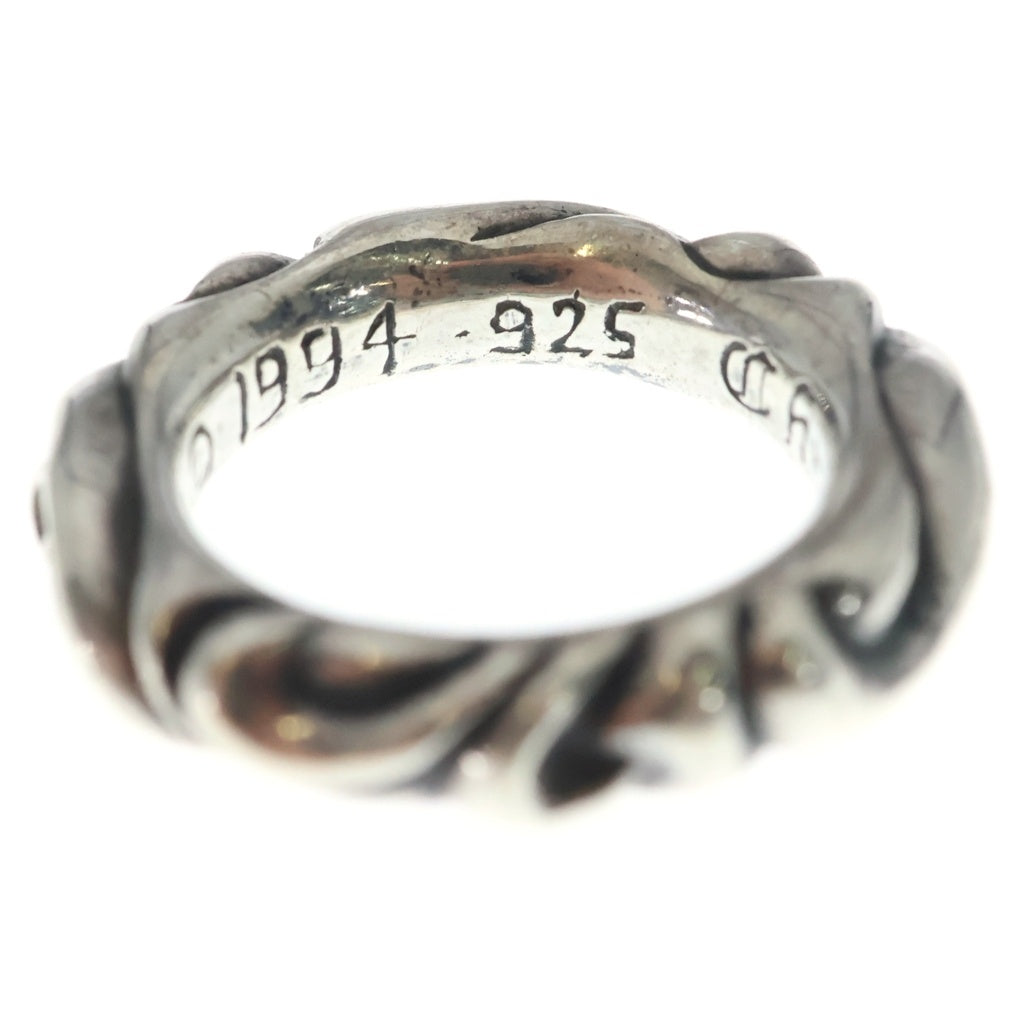 CHROME HEARTS(クロムハーツ) SCRL BAND スクロールバンド リング シルバー BCA351