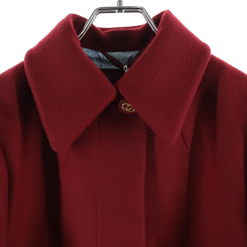 GUCCI(グッチ) ホースビットデザイン GGロゴデザイン ウールコート レッド 842516ZARFV レディース