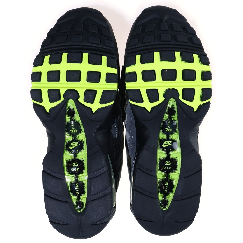 NIKE(ナイキ) エアマックス95 OG ビッグバブル ローカットスニーカー イエロー/グレー 2026 US8/26.0cm HM4740-001