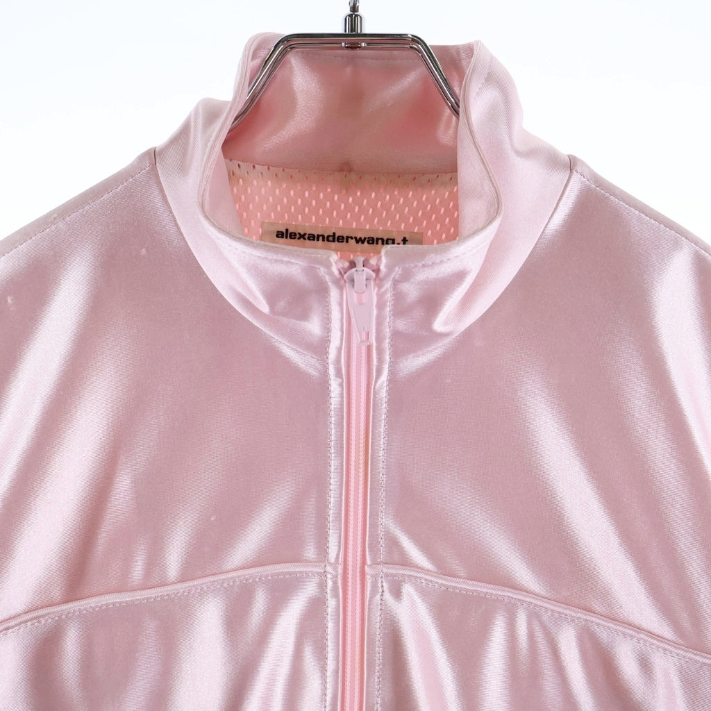 ALEXANDER WANG(アレキサンダーワン) BOMBER JACKET サテン ボンバージャケット ピンク 4CC3242090 レディース