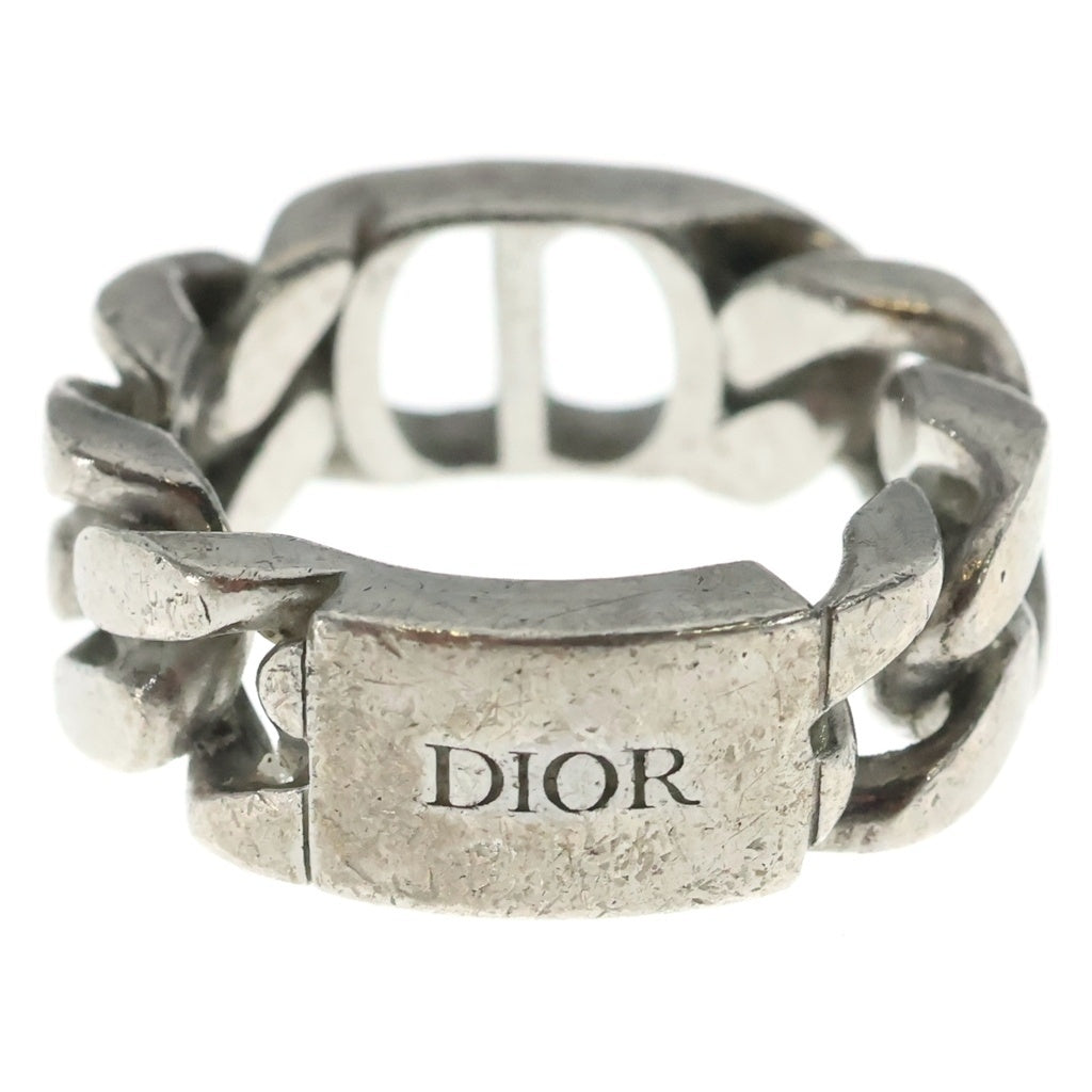 DIOR(ディオール) CDアイコン チェーンリング シルバー