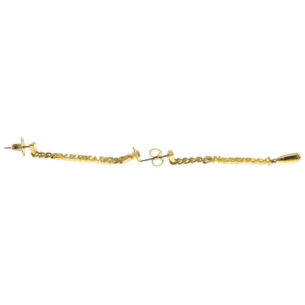 Vivienne Westwood(ヴィヴィアンウエストウッド) ロゴプレート ピアス ゴールド レディース
