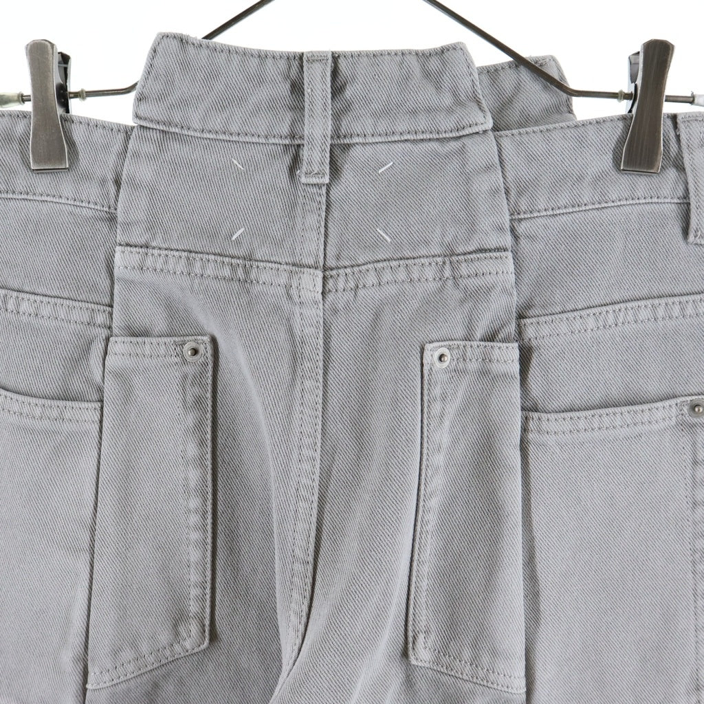 Maison Margiela(メゾンマルジェラ) SPLICED スプライスド 再構築 デニムパンツ グレー S51LA0133 M30072