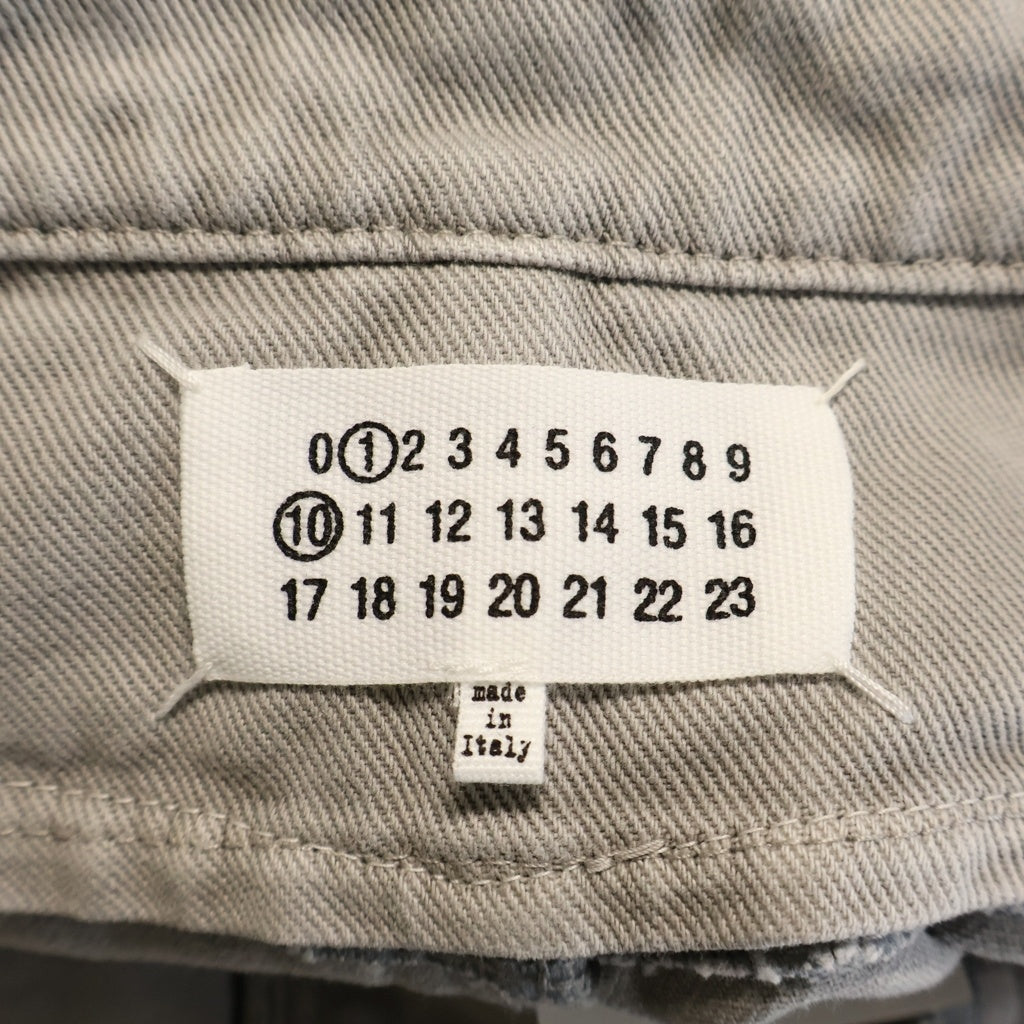 Maison Margiela(メゾンマルジェラ) SPLICED スプライスド 再構築 デニムパンツ グレー S51LA0133 M30072