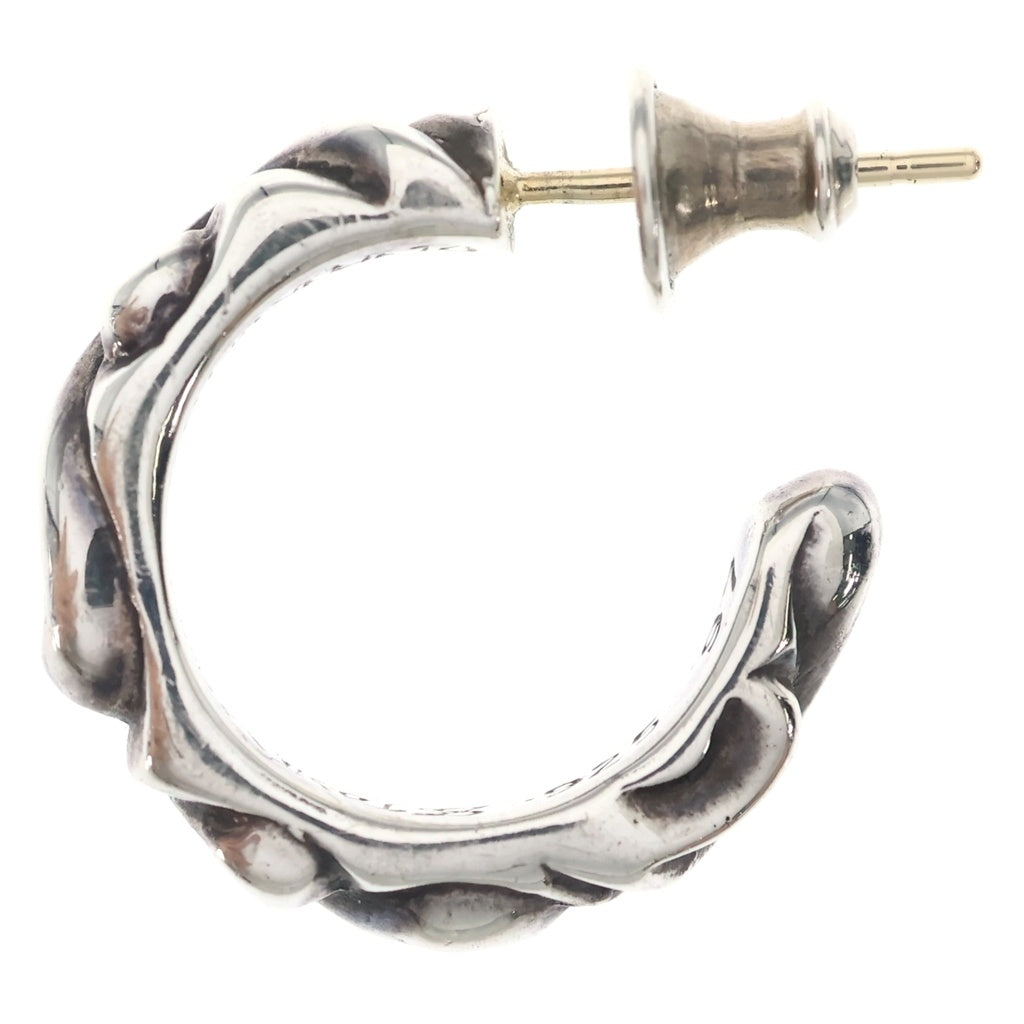 CHROME HEARTS(クロムハーツ) HOOP SCROOL スクロール フープピアス シルバー BCA102