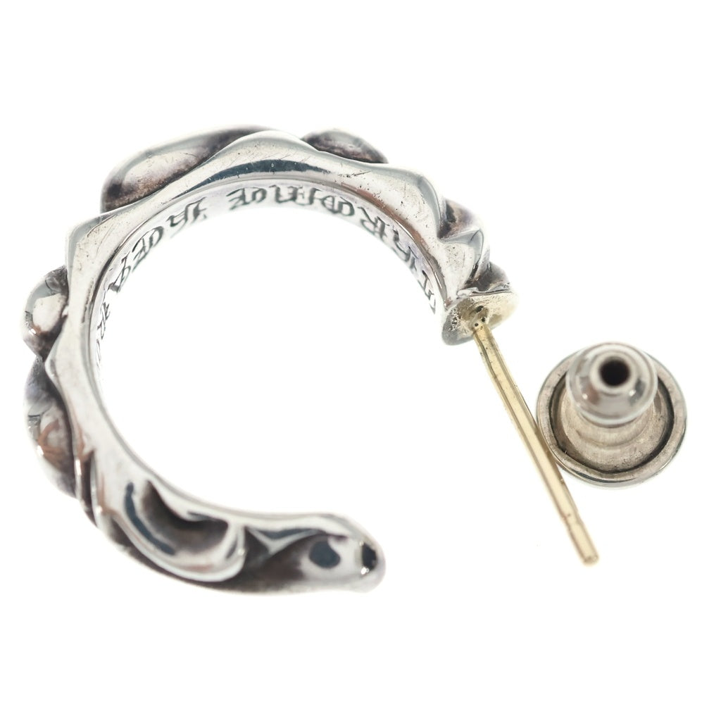 CHROME HEARTS(クロムハーツ) HOOP SCROOL スクロール フープピアス シルバー BCA102