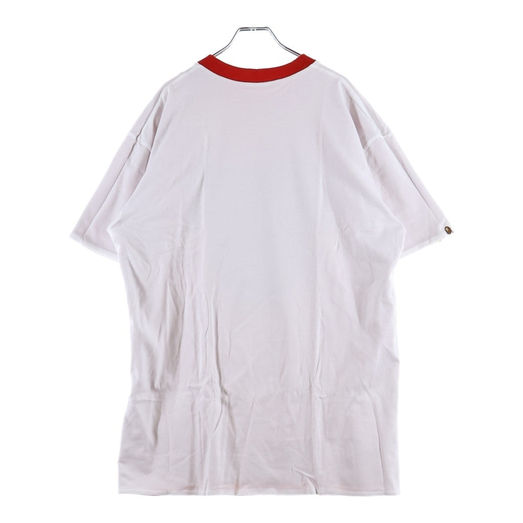 A BATHING APE(アベイシングエイプ) BABY MILO ベイビーマイロ 半袖Tシャツ カットソー レッド