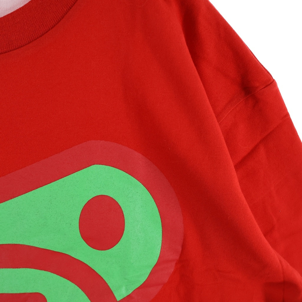 A BATHING APE(アベイシングエイプ) BABY MILO ベイビーマイロ 半袖Tシャツ カットソー レッド