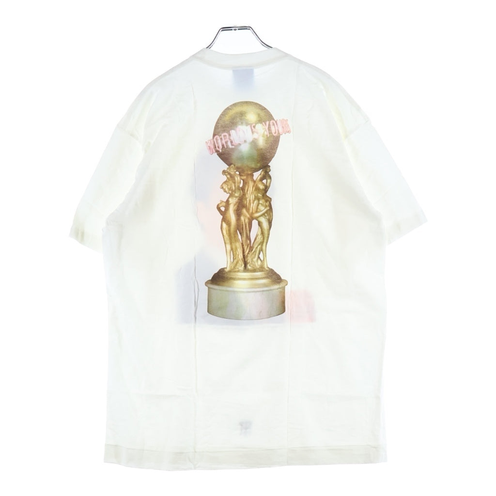 A BATHING APE(アベイシングエイプ) ×SCARFASE スカーフェイス 半袖Tシャツ カットソー ホワイト