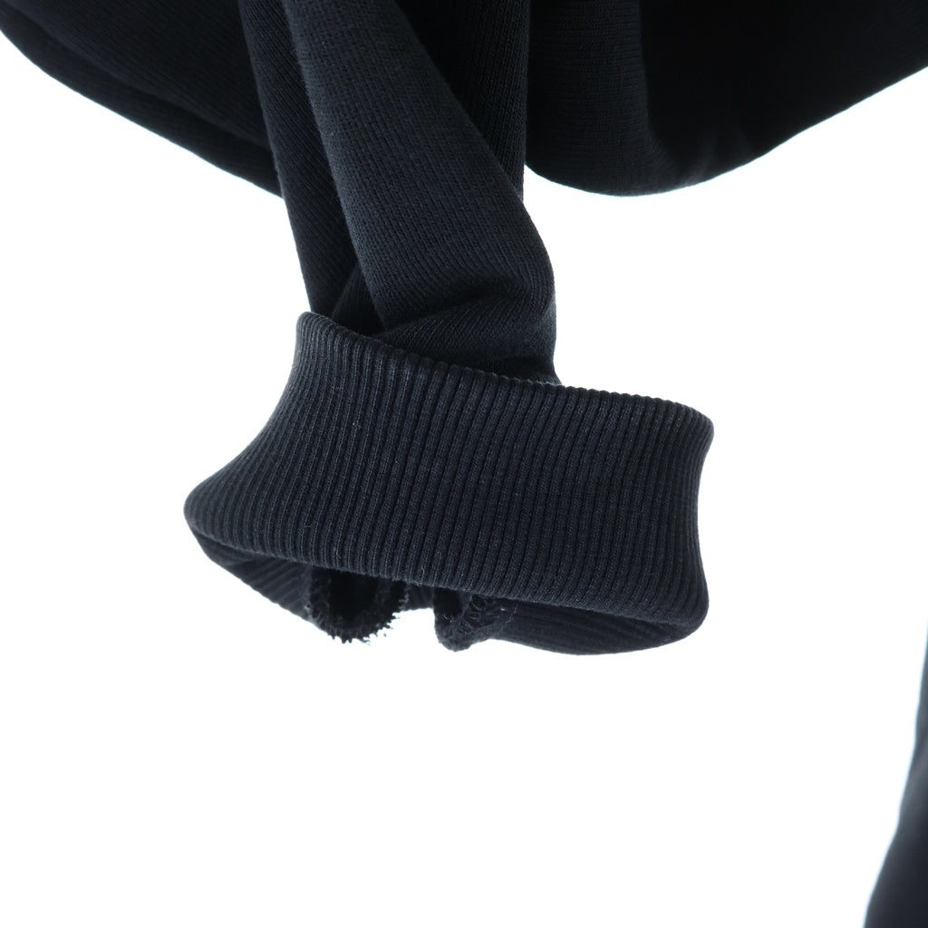 DIESEL(ディーゼル) ロゴデザイン フーデッド ジップアップ スウェット パーカー ブラック A06493