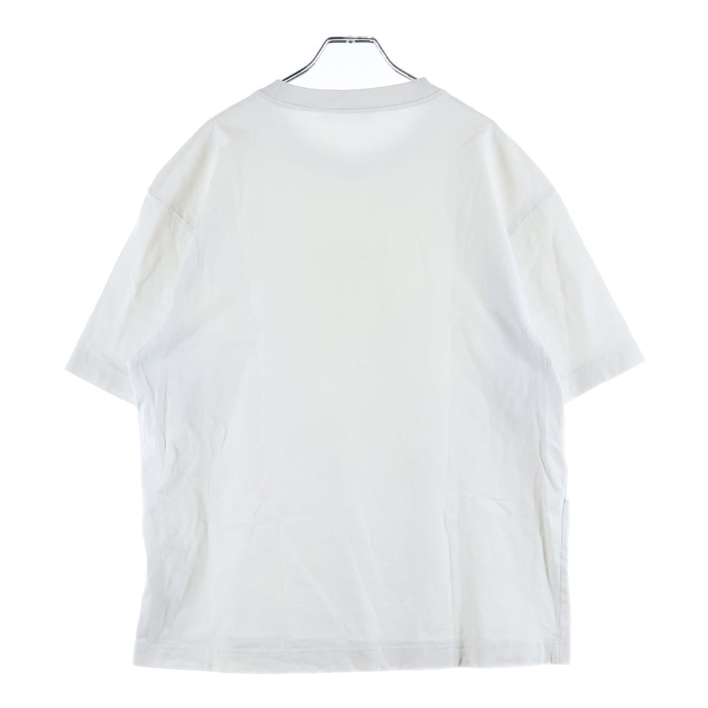 Acne Studios(アクネ ストゥディオズ) 25SS スタンプロゴプリント半袖Tシャツ カットソー ホワイト FN-UX-TSHI000051