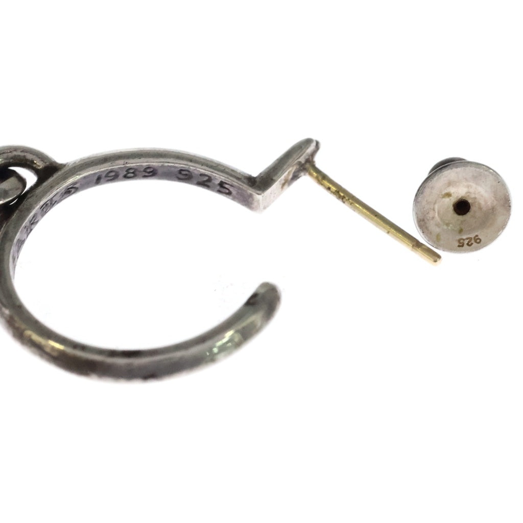 CHROME HEARTS(クロムハーツ) TINY CH CROSS タイニーCHクロス フープピアス シルバー BCA115