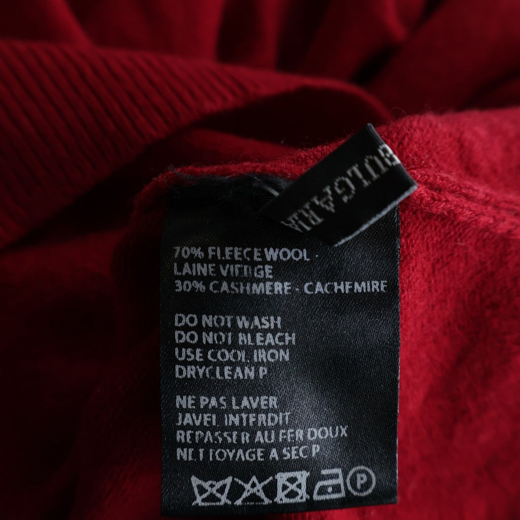 Haider Ackermann(ハイダーアッカーマン) ウールカシミヤリブニットセーター レッド