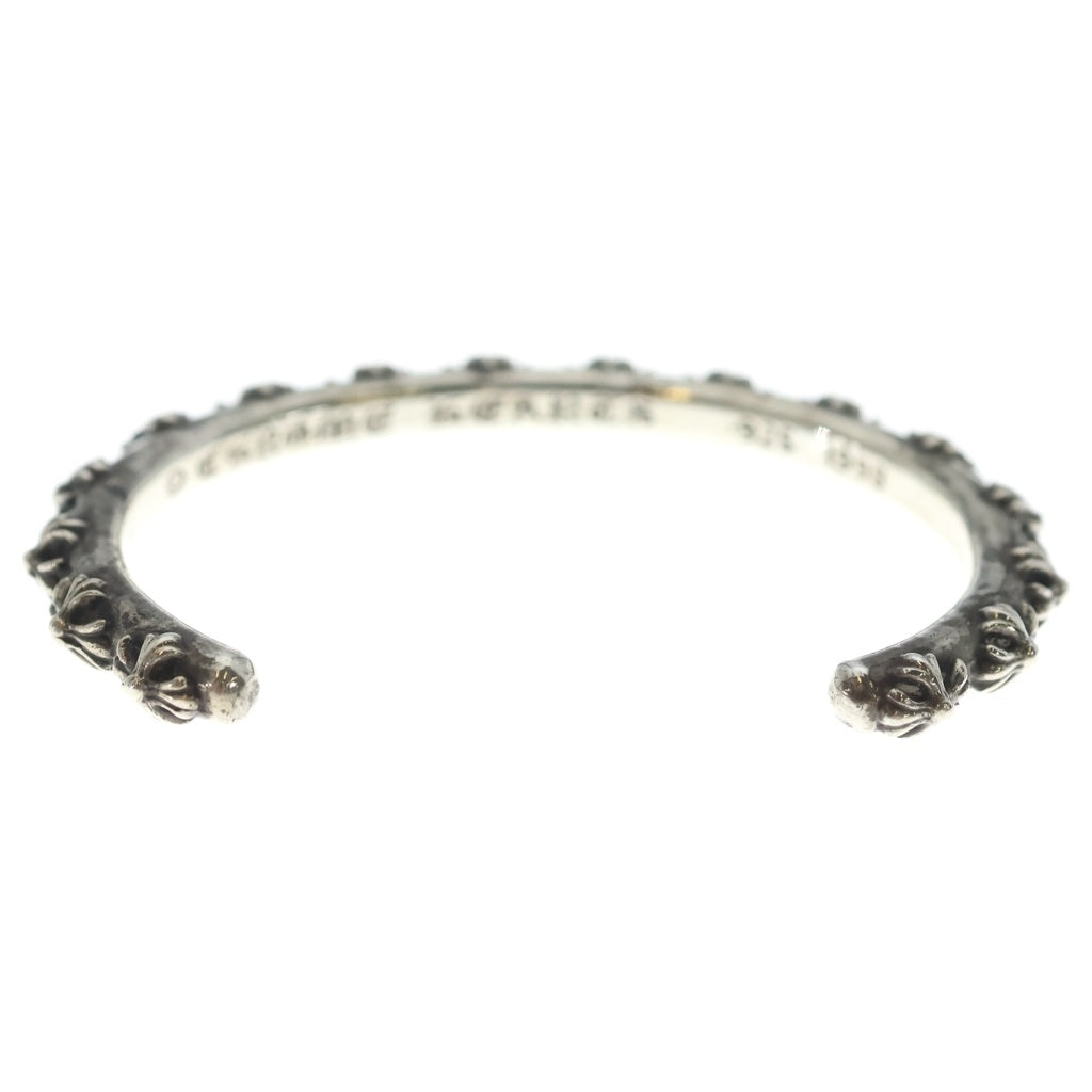 CHROME HEARTS(クロムハーツ) BANGLE CROSS クロスバンドバングル ブレスレット シルバー BCA124