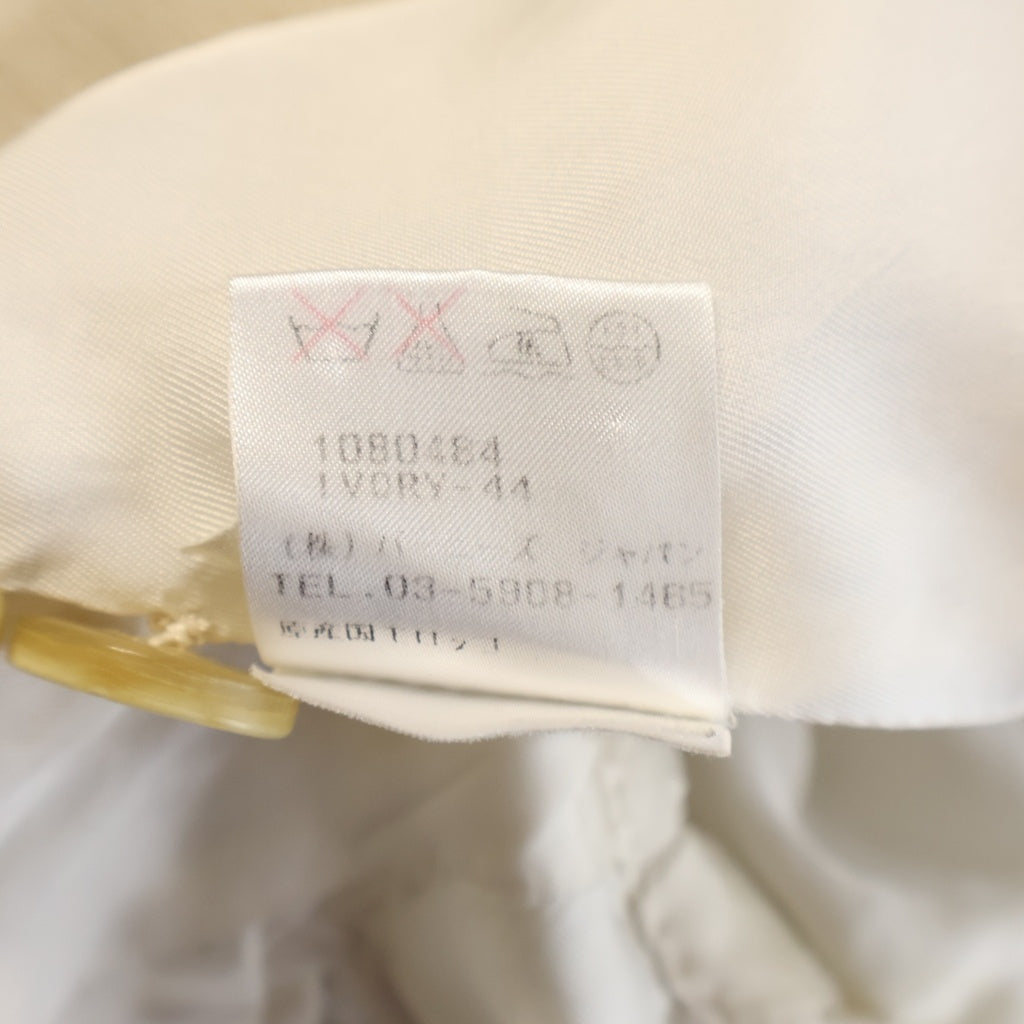 DRIES VAN NOTEN(ドリスヴァンノッテン) テクスチャードリネンジャケット アイボリー