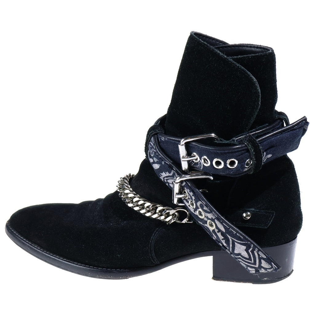 AMIRI(アミリ) Chukka Boots チャッカブーツ ブラック/シルバー 43