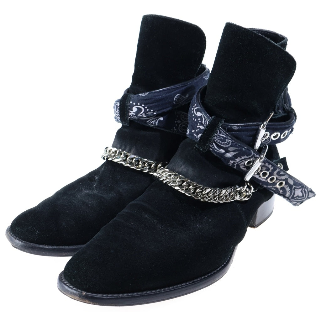 AMIRI(アミリ) Chukka Boots チャッカブーツ ブラック/シルバー 43