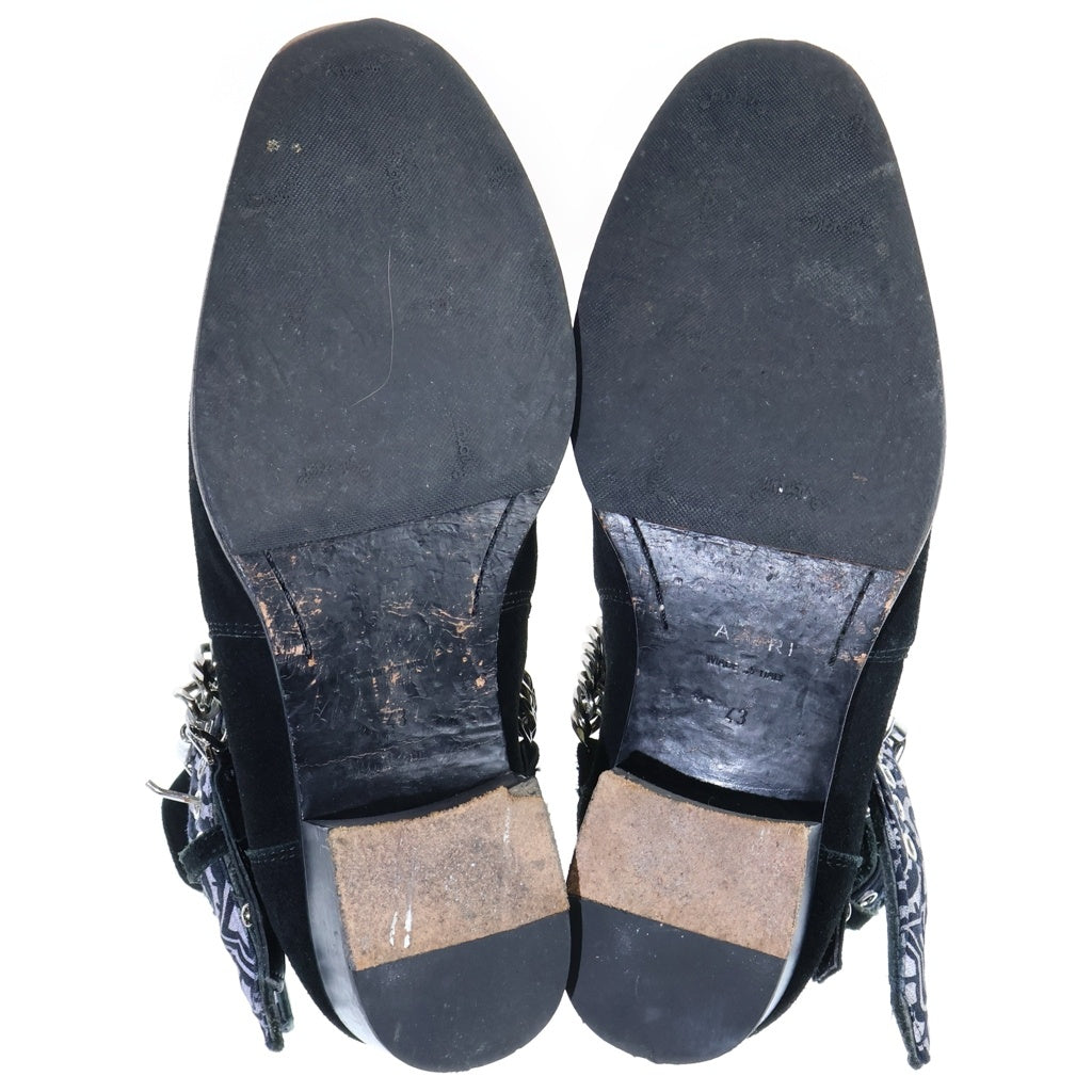 AMIRI(アミリ) Chukka Boots チャッカブーツ ブラック/シルバー 43