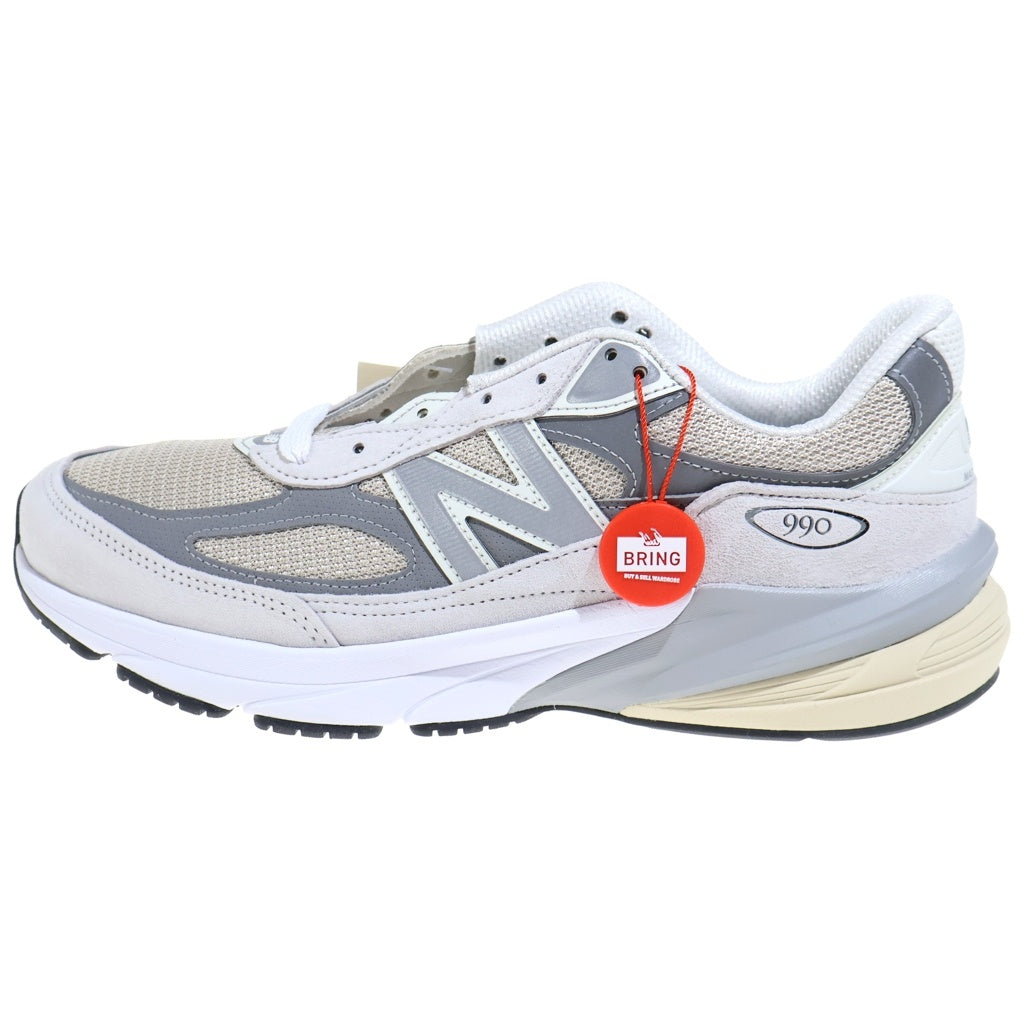 New Balance(ニューバランス) U990NC6 スエード ローカットスニーカー シューズ グレー