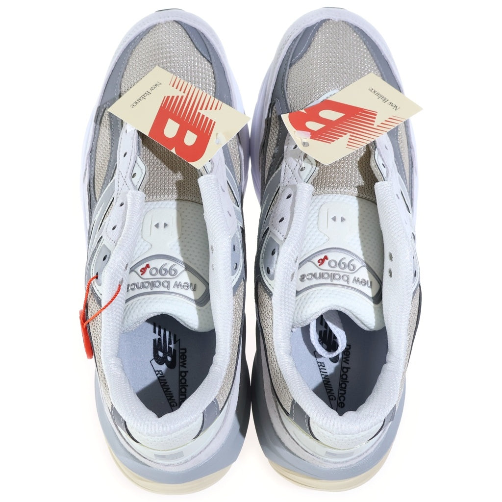New Balance(ニューバランス) U990NC6 スエード ローカットスニーカー シューズ グレー