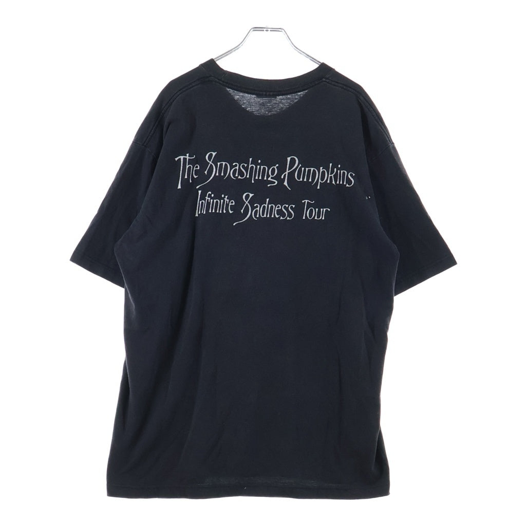 VINTAGE(ヴィンテージ) 90s SMASHING PUMPKINS 1996 THE WORLD IS VAMPIRE スマッシング・パンプキンズ 両面プリント 半袖Tシャツ カットソー ブラック