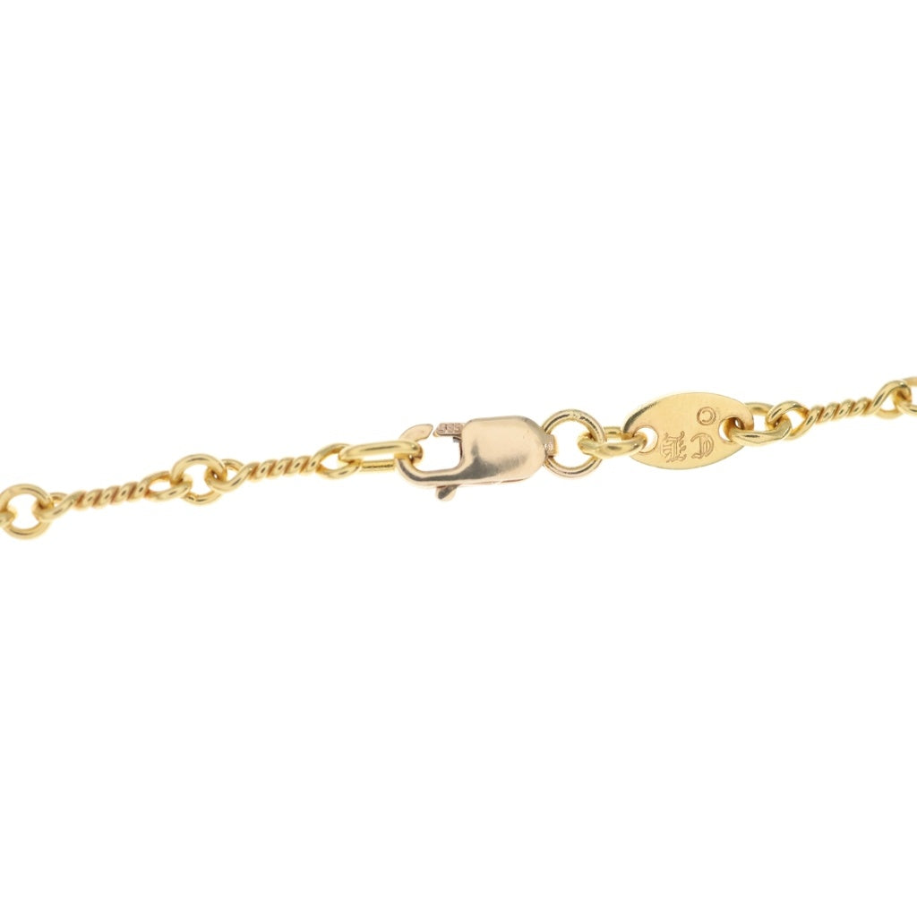 CHROME HEARTS(クロムハーツ) 22K NECKCHAIN T20 ツイストチェーンネックレス 20inch ゴールド BCA015