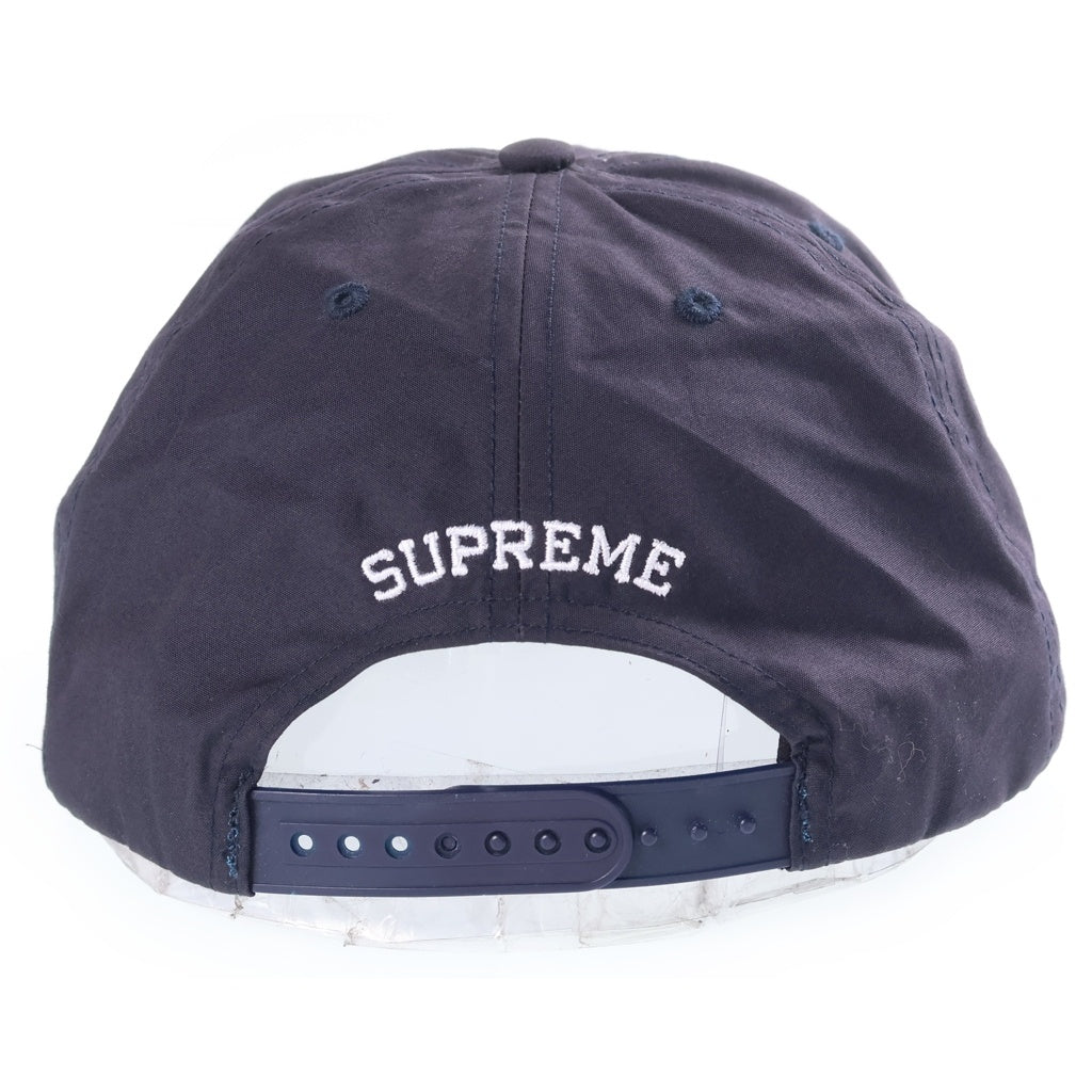 SUPREME(シュプリーム) 21SS KAWS Chalk Logo 5-Panel カウズ チョークロゴ ベースボールキャップ 帽子 ネイビー