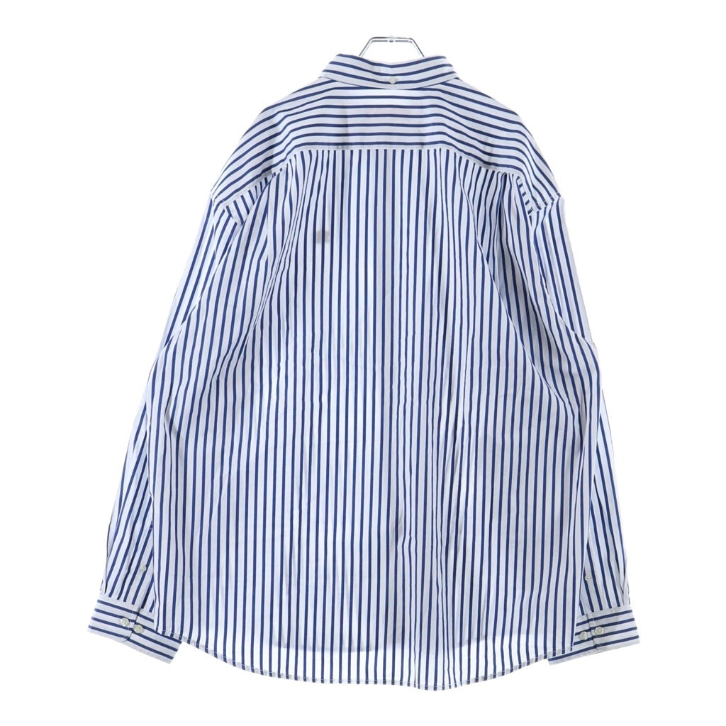 SUPREME(シュプリーム) 26SS Stripe Shirt ストライプ長袖シャツ ブルー/ホワイト