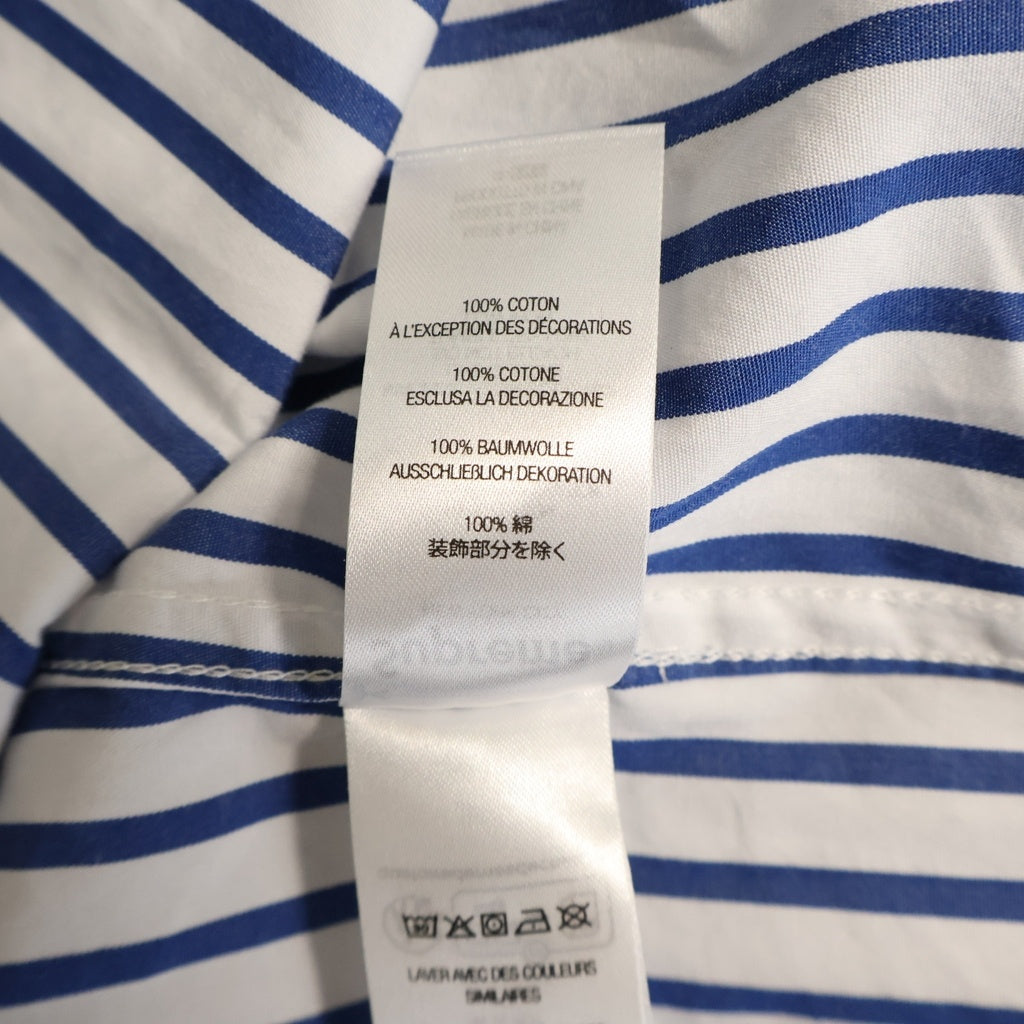 SUPREME(シュプリーム) 26SS Stripe Shirt ストライプ長袖シャツ ブルー/ホワイト