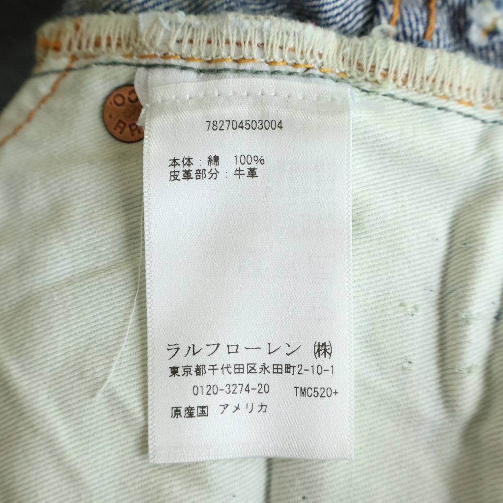 RRL(ダブルアールエル) VINTAGE 5 POCKET SELVEDGE DENIM ヴィンテージ 5ポケット イーストウェスト デニムパンツ インディゴ 782704503004