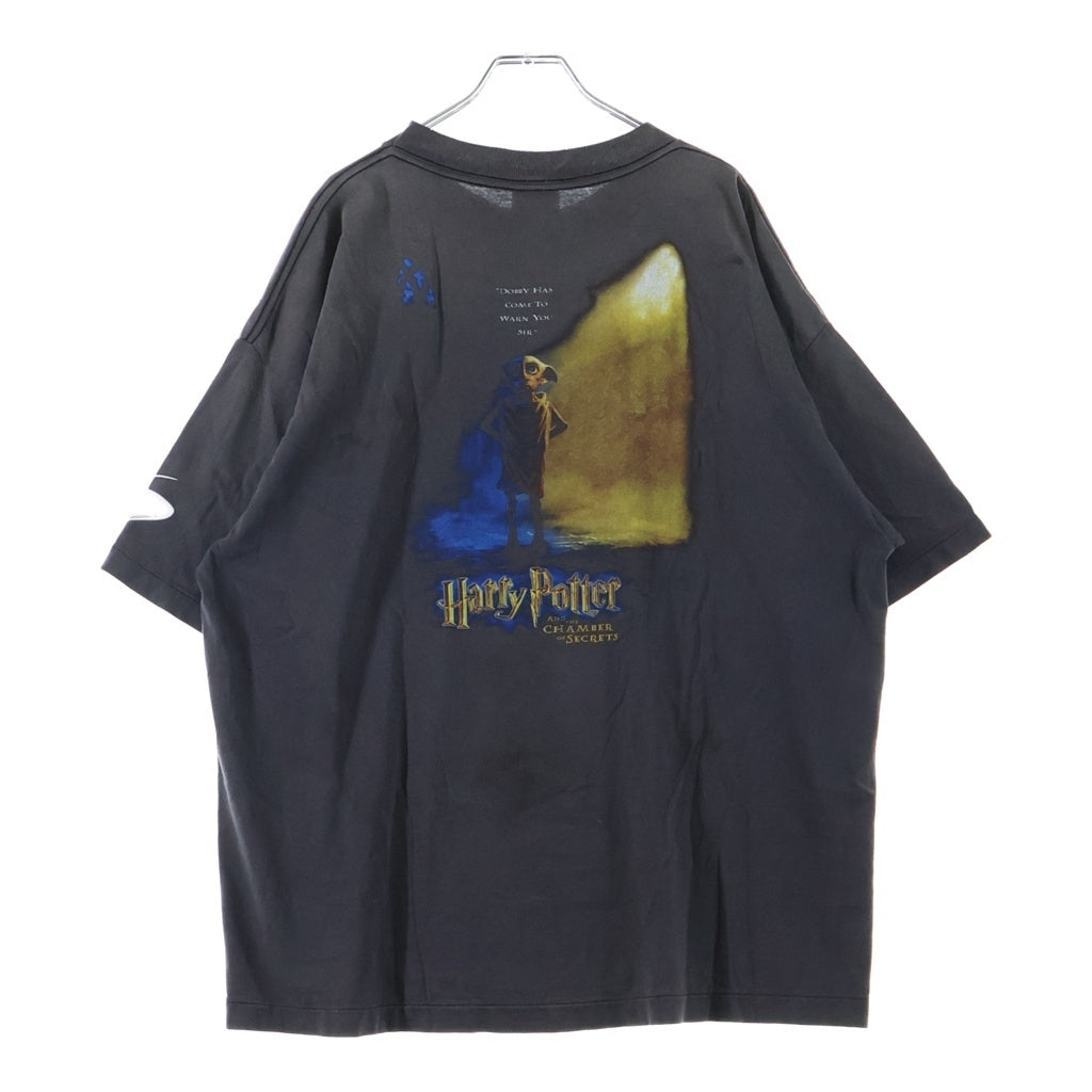 SAINT MICHAEL(セントマイケル) 25AW 両面プリント ムービー 半袖Tシャツ カットソー ブラック SM-HR1-0000-C46