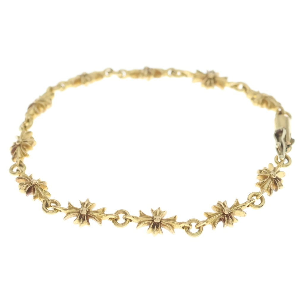 CHROME HEARTS(クロムハーツ) 22K TNY E CH PLS タイニーE CHプラス ブレスレット ゴールド