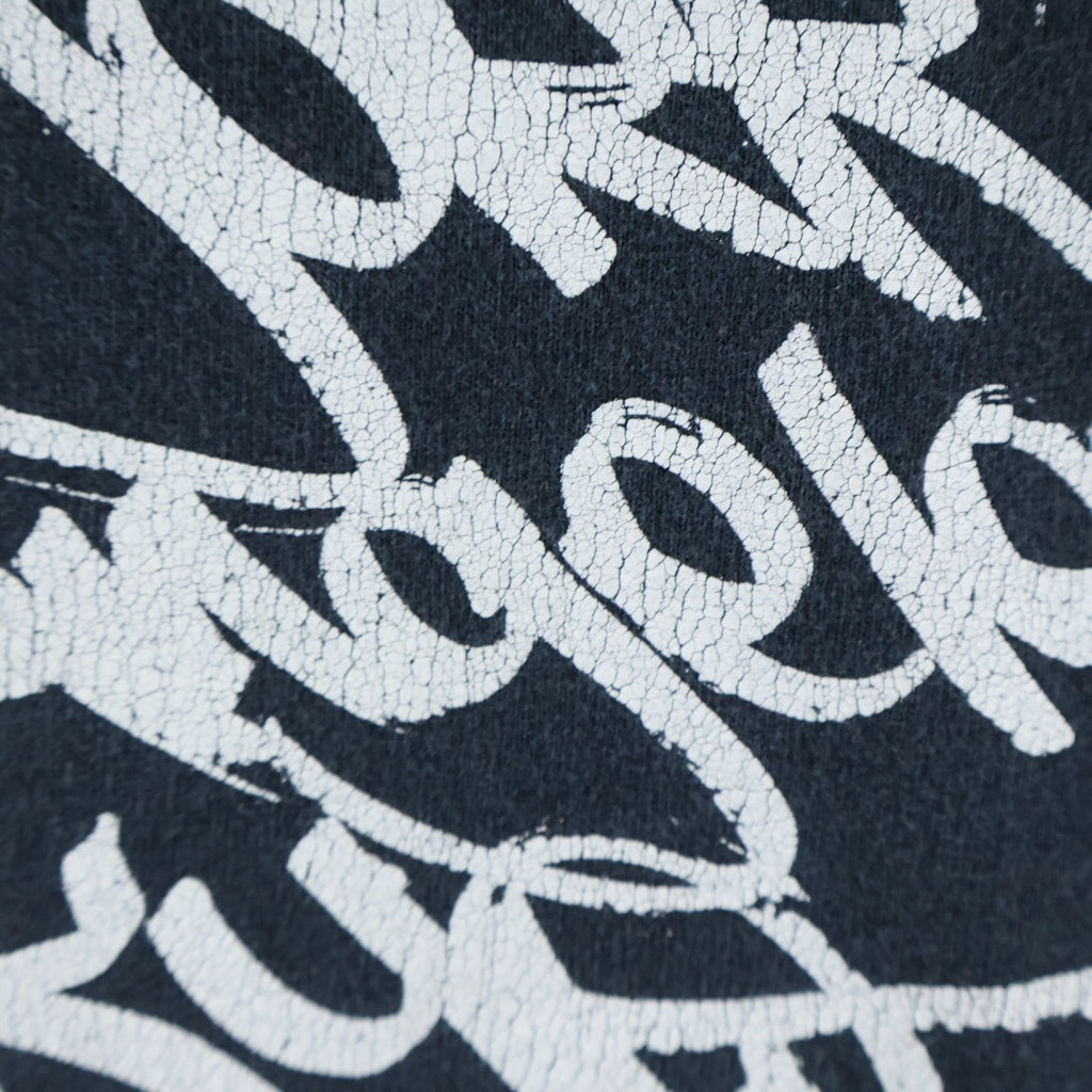 STUSSY(ステューシー) 00s VINTAGE OLD ×JOSE PARLA TEE 2006 メキシコ製 黒タグ ホセパルラ ワールドツアー プリント半袖Tシャツ ブラック