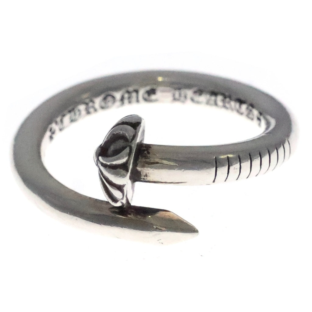 CHROME HEARTS(クロムハーツ) NAIL CRSBALL ネイル クロスボール リング シルバー BCA349