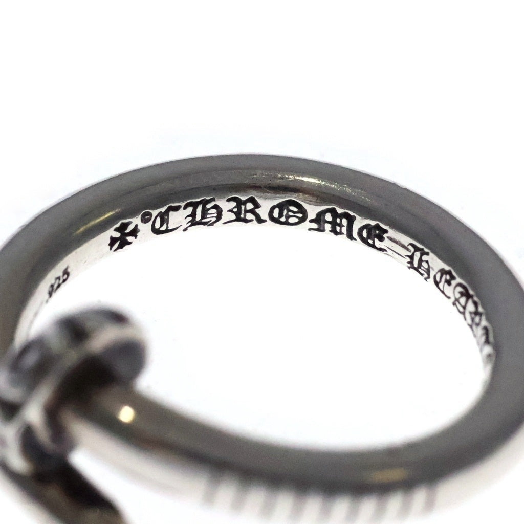CHROME HEARTS(クロムハーツ) NAIL CRSBALL ネイル クロスボール リング シルバー BCA349