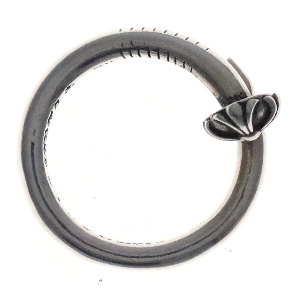 CHROME HEARTS(クロムハーツ) NAIL CRSBALL ネイル クロスボール リング シルバー BCA349