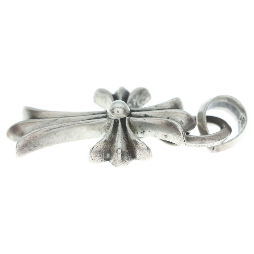 CHROME HEARTS(クロムハーツ) CH CRS SML W/BALE Wベイル スモールCHクロス ペンダントトップ シルバー BCA218