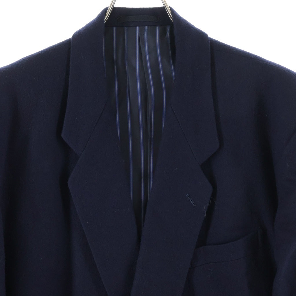 COMME des GARCONS HOMME PLUS(コムデギャルソンオムプリュス) 80S VINTAGE ヴィンテージ ウール ダブルブレスト テーラードジャケット ネイビー PJ-05049M