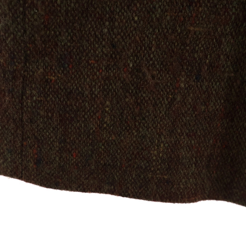 Yohji Yamamoto POUR HOMME(ヨウジヤマモト プールオム) 95AW ツイード切り替え シングル テーラードジャケット ブラウン HE-J47-801