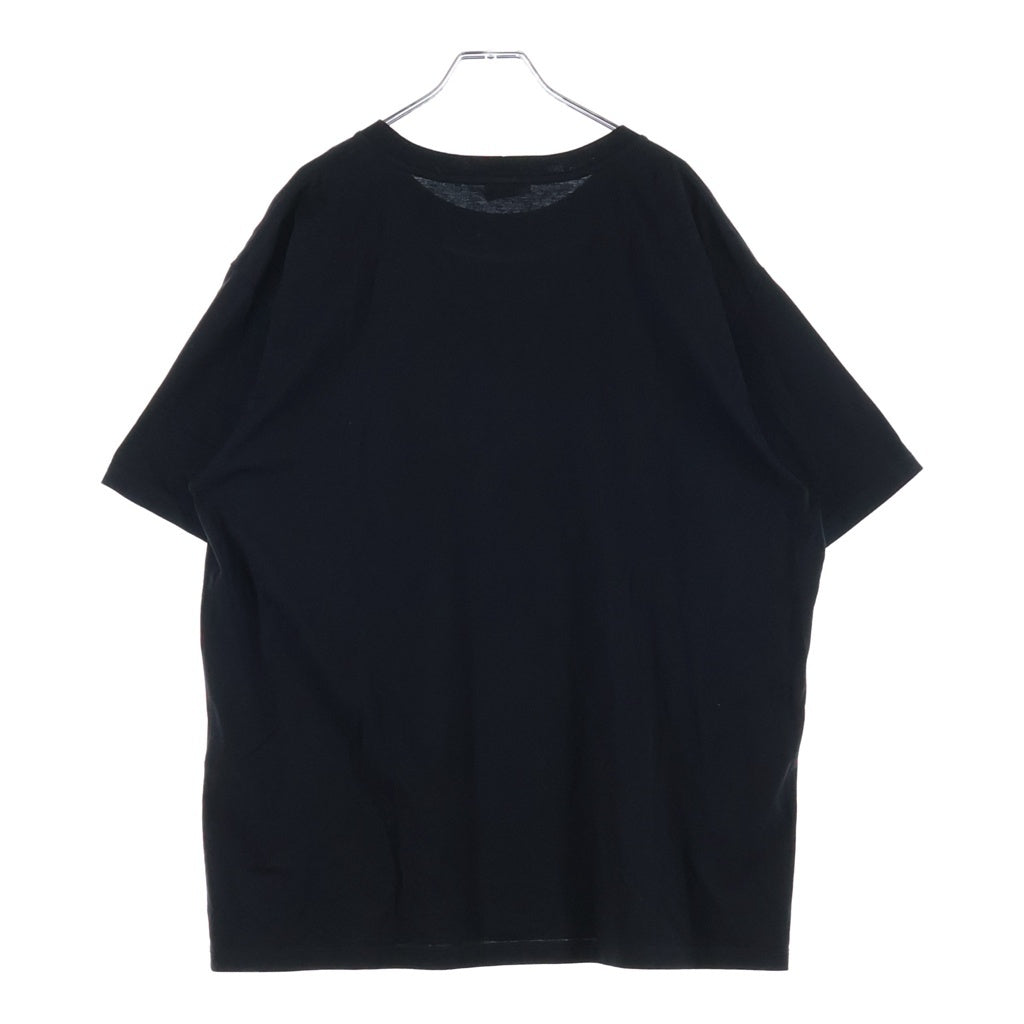 CELINE(セリーヌ) トリオンフ刺繍 クルーネック半袖Tシャツ カットソー ブラック 2X04I671Q